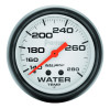 Autometer Phantom 66mm 140-280 Deg F Mechanical Water Temperature Gauge