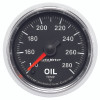 Autometer GS Series 2-1/16in Oil Temperature Gauge 140-280 Degrees Electric Full Sweep