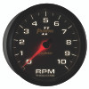 Autometer Phantom II 5in Electrical 10K RPM In-Dash Tachometer