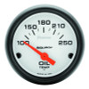 Autometer Phantom 52mm Oil Temp 100-250 F Electronic Gauge Kit