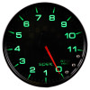 Autometer Spek-Pro Gauge Tachometer 5in 11K Rpm W/Shift Light & Peak Mem Black/Black P23932