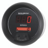 Autometer Sport-Comp Black 3 3/8in 160 MPH Digital Speedo Gauge