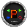 Autometer Automatic Transmission PRNDL Black Dial Flat Lens Bright Super Bezel Gauge