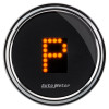 Autometer Designer 2-1/16in Chrome Domed Lens Black Dial PRNDL Gauge