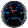 Autometer Elite 52.4mm Peak & Warn w/ Electronic Control 8-18 Volt Voltmeter