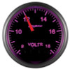 Autometer Elite 52.4mm Peak & Warn w/ Electronic Control 8-18 Volt Voltmeter