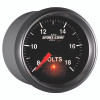 Autometer Sport-Comp II 2-1/16in Digital Voltometer Gauge - 18V