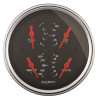 Autometer Designer Black 3.375in Quad Gauge - Fuel Level / Oil Pressure / Water Temp. / Voltmeter