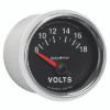 Autometer GS 52mm 8-18 Volts Short Sweep Electronic Voltmeter Gauge