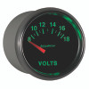 Autometer GS 52mm 8-18 Volts Short Sweep Electronic Voltmeter Gauge