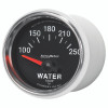 Autometer GS 52mm 100-250 Deg F Short Sweep Electronic Water Temperature Gauge