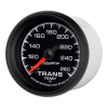 Autometer ES 52.4mm Full Sweep Electronic 100-260 Degree F Transmission Temprature Gauge