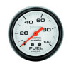 Autometer Phantom 66.7mm 0-100 PSI Mechanical Fuel Pressure Gauge