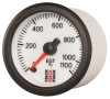Autometer Stack 52mm 0-1100 Deg C Pro Stepper Motor Exhaust Gas Temp Gauge - White