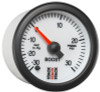 Autometer Stack 52mm -30INHG to +30 PSI (Incl T-Fitting) Pro Stepper Motor Boost Press Gauge - White