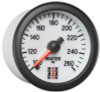 Autometer Stack 52mm 100-260 Deg F 1/8in NPTF Male Pro Stepper Motor Water Temp Gauge - White