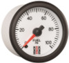 Autometer Stack 52mm 0-100 PSI 1/8in NPTF Male Pro Stepper Motor Fuel Pressure Gauge - White