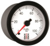 Autometer Stack 52mm 0-100 PSI 1/8in NPTF Male Pro Stepper Motor Fuel Pressure Gauge - White