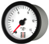 Autometer Stack 52mm 0-15 PSI 1/8in NPTF Male Pro Stepper Motor Fuel Pressure Gauge - White