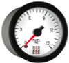 Autometer Stack 52mm 0-15 PSI 1/8in NPTF Male Pro Stepper Motor Fuel Pressure Gauge - White