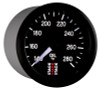 Autometer Stack 52mm 140-280 Deg F 1/8in NPTF Male Pro Stepper Motor Oil Temp Gauge - Black