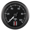 Autometer Stack 52mm 0-100 PSI 1/8in NPTF Male Pro Stepper Motor Fuel Pressure Gauge - Black