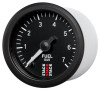 Autometer Stack 52mm 0-7 Bar M10 Male Pro Stepper Motor Fuel Pressure Gauge - Black