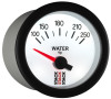 Autometer Stack 52mm 100-250 Deg F 1/8in NPTF Electric Water Temp Gauge - White
