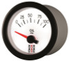 Autometer Stack 52mm 0-100 PSI 1/8in NPTF Electric Oil Pressure Gauge - White