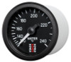 Autometer Stack 52mm 120-240 Deg F 1/2in Npt (M) Mechanical Water Temp Gauge - Black