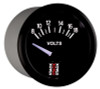 Autometer Stack Instruments 52mm 8-18V Electric Battery Voltage Gauge - Black