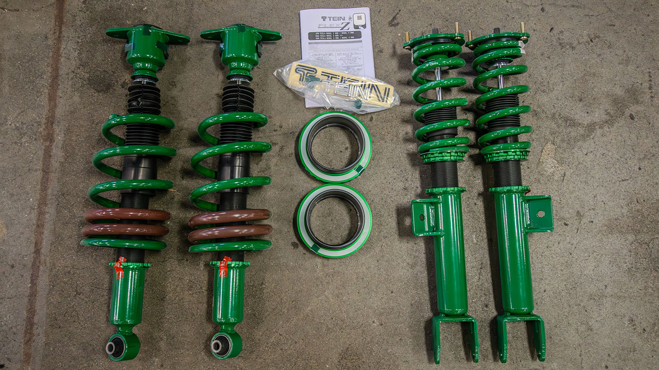 TEINN スプリング Tein 2017-2023 Tesla Model 3 RWD Flex Z Coilovers - ModBargains