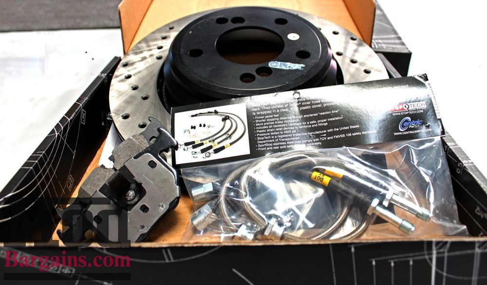 StopTech Stage II Brake Upgrade Kit for 19992006 BMW 3Series + M3