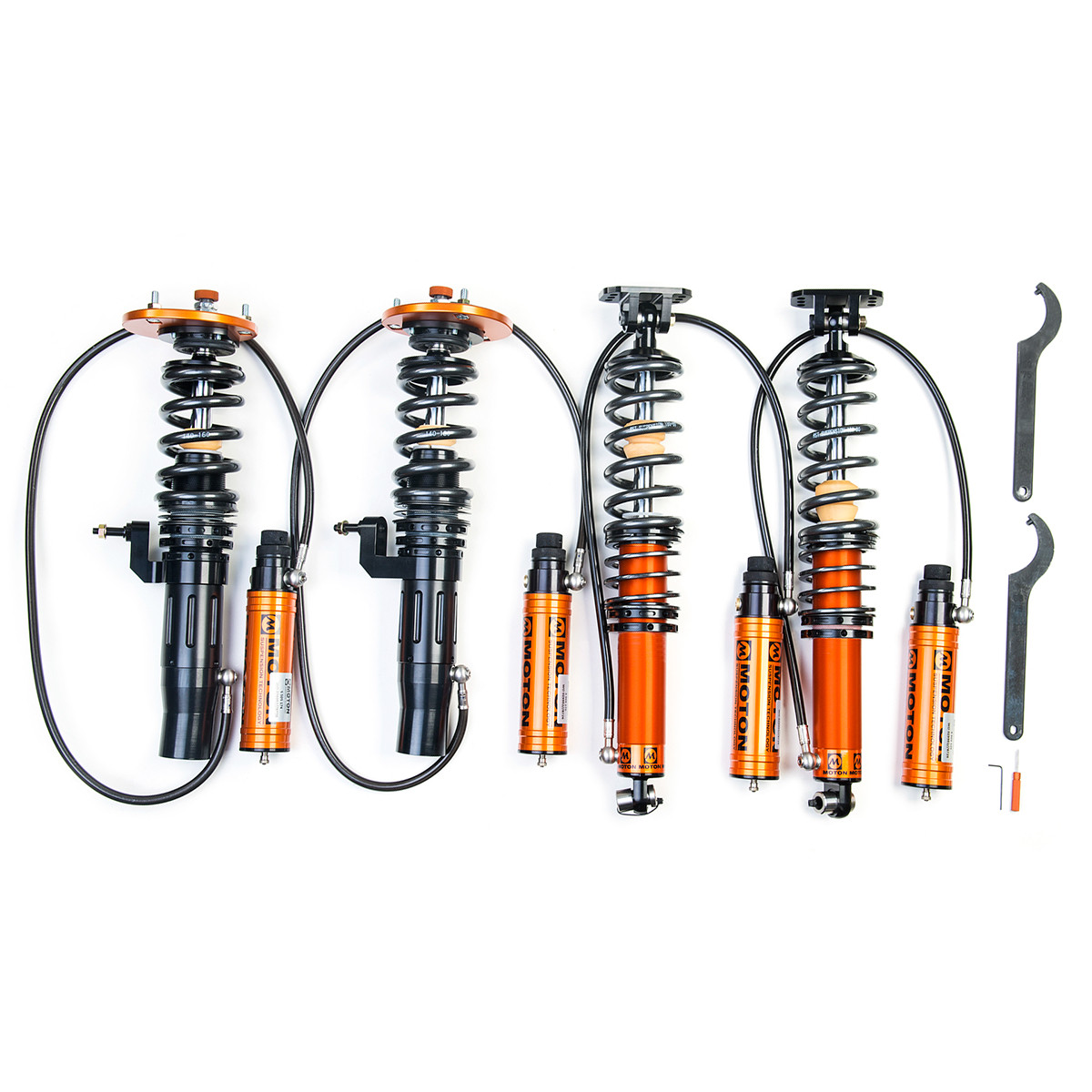 MOTON Motorsport 3-Way Adjustable Coilovers for BMW E46 M3 & 3-Series