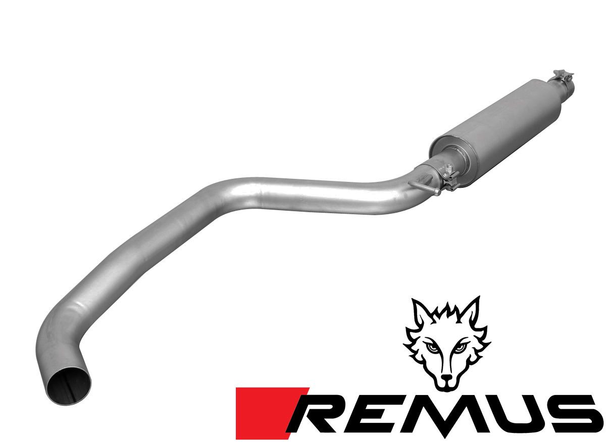 Remus Front Exhaust Silencer / Mid-Pipe for 2015+ VW Golf GTI [MK