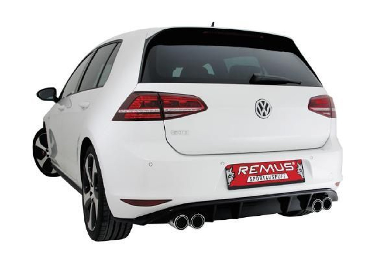 remus スポーツエキゾースト GOLF7/7.5 GTI REMUS Sport Exhaust for 2015-2017 VW Golf GTI [Mk VII