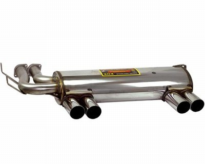 Supersprint Sport Muffler 1999-2006 BMW M3 [E46] (Several Tip Options)