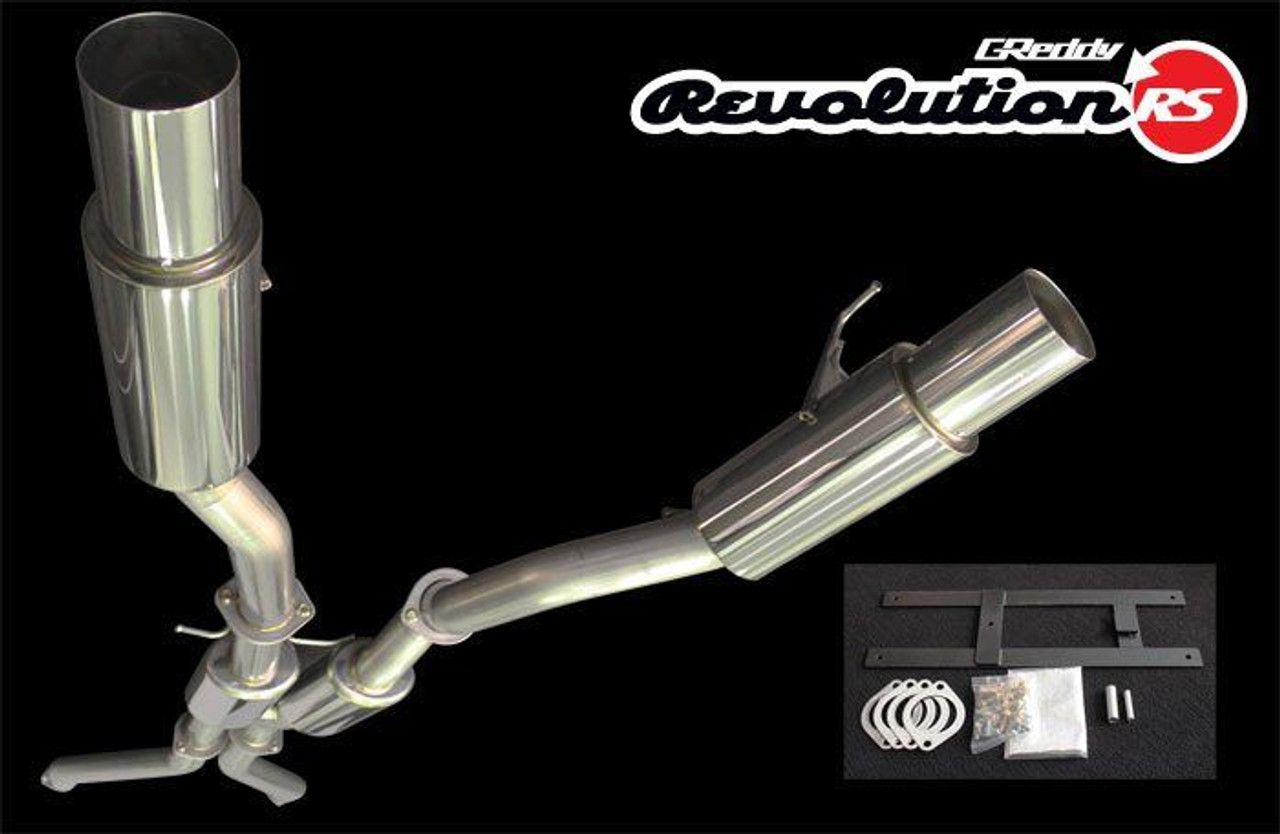 GReddy Revolution RS Cat Back Exhaust 2013-2023 Subaru BRZ