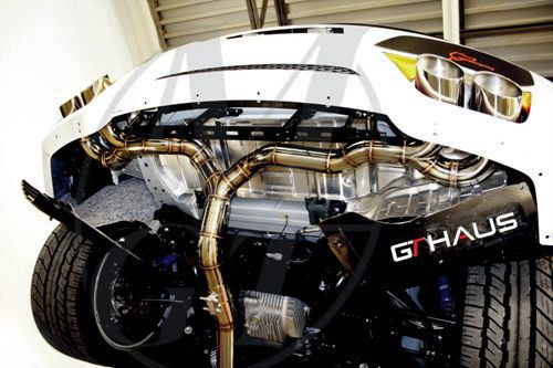 GTHaus Meisterschaft Titanium Racing Exhaust for 2009+ Nissan GT-R [R35]