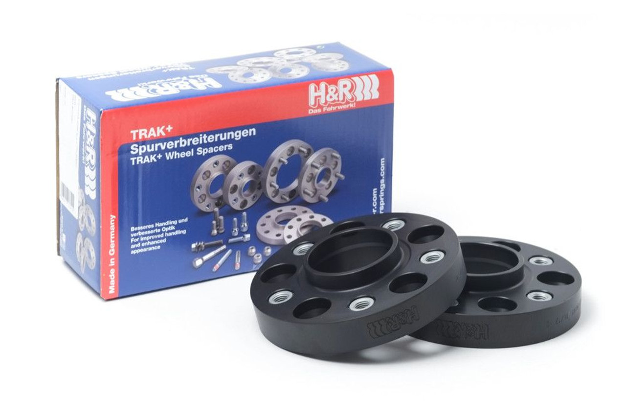 H&R Trak+ BLACK Wheel Spacers for BMW 6/7-Series [F01/F12/E63/E65/E38]