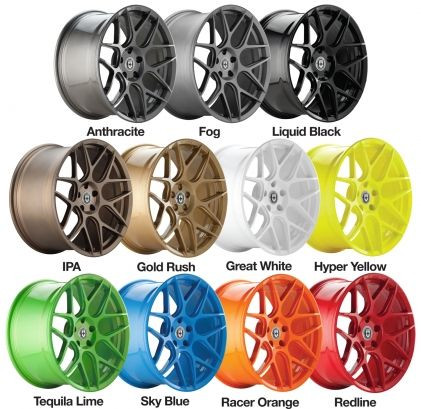 HRE FF15 Flow Form Tarmac Black Wheels for BMW 18