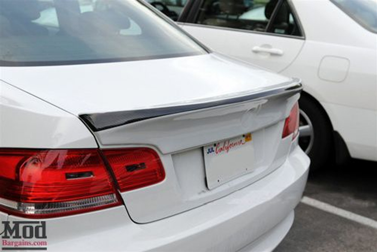 For 07-13 BMW E92 Coupe 2Door CS Look Carbon Fiber Back Trunk