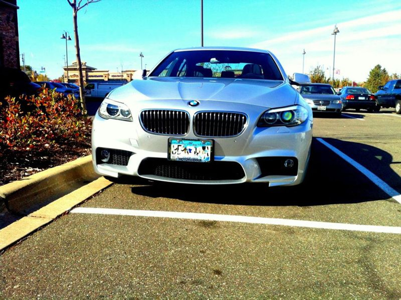 2010 bmw 535i front shop bumper