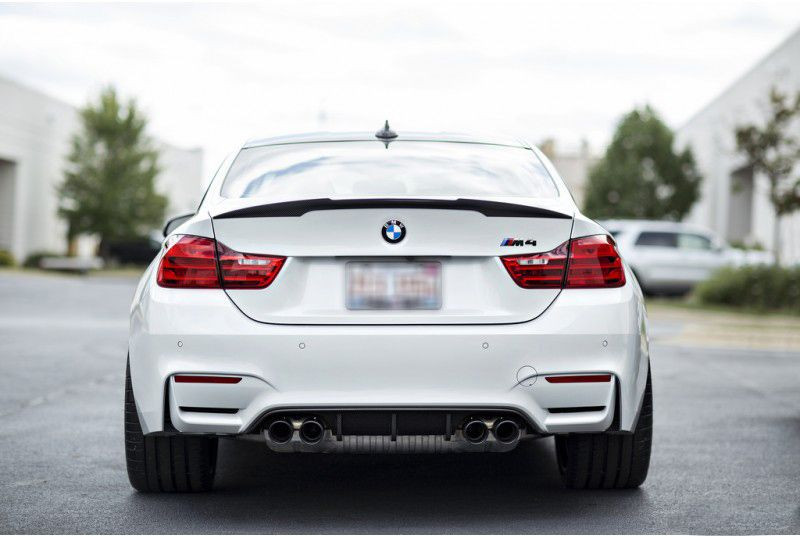 Black Chrome M4 Trunk Emblem for 2014+ BMW M4 [F82/F83]