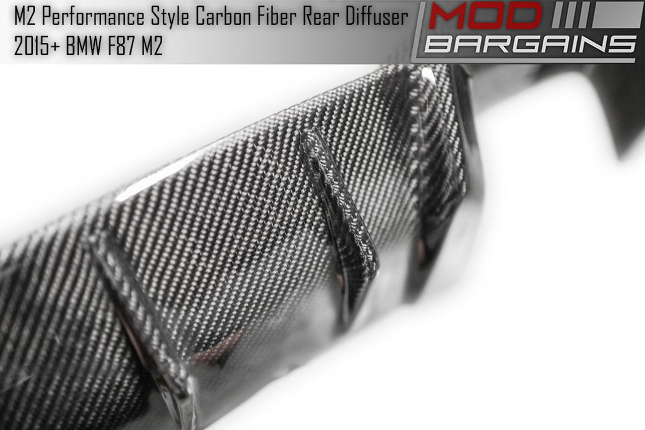 Carbon Fiber Performance Style Rear Diffuser for 2015+ BMW M2 [F87] BMDI8701