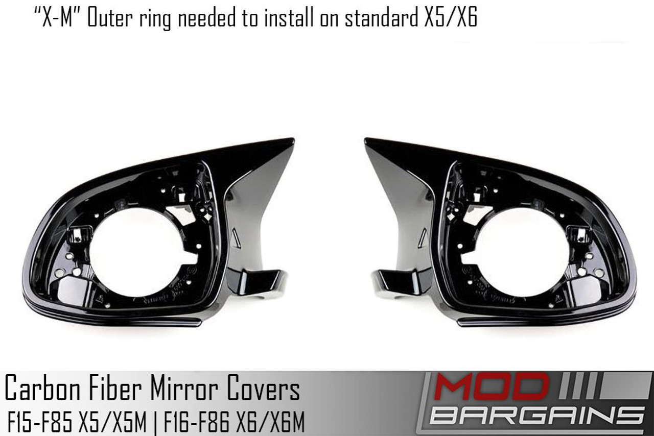Carbon Fiber Mirror Covers 2015-2019 BMW (X5/X5M & X6/X6M) [F15-F85/F16-F86]