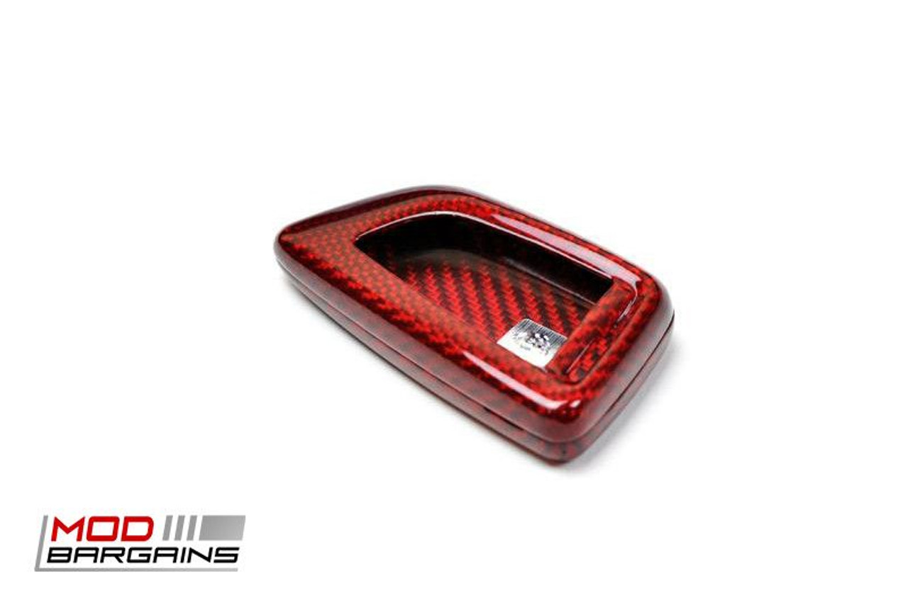 Carbon Fiber Key Case in Red or Black for F/G-Chassis Vehicles - BM-0002-BC  /