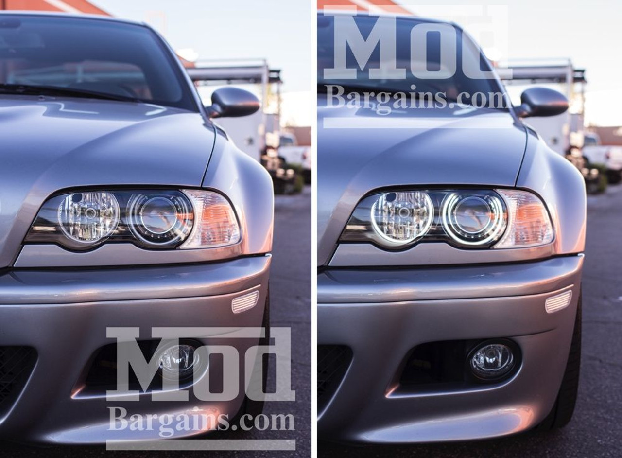 BMW E46 angel eyes  Bmw e46 sedan, Bmw, Bmw e46