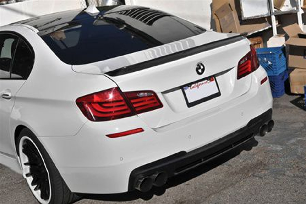 Carbon Fiber Trunk Spoiler for 2010+ BMW 5-Series [F10] 3D Style