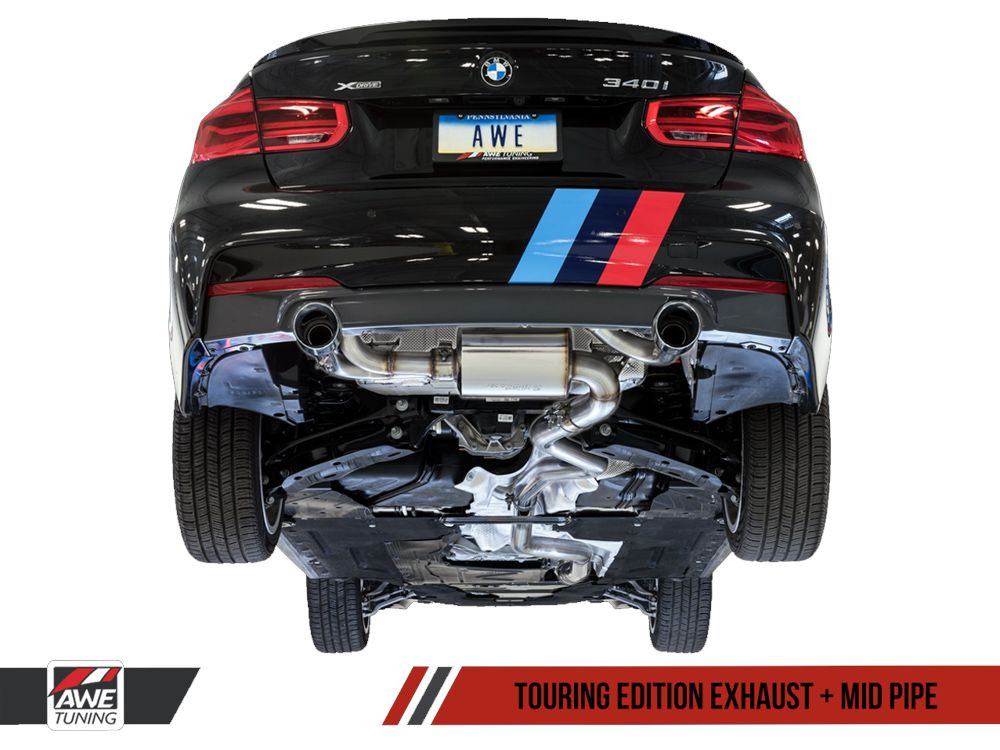 *AWE Tuning Cat/AxleBack Exhaust for 2016+ BMW 340i/440i [F30/F32] B58